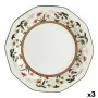 Serving Platter Queen´s By Churchill Assam Circular White Ceramic China crockery (3 Units) by Queen´s, Plates and dishes - Re...