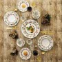 Recipiente de Cozinha Queen´s By Churchill Assam Redondo Branco Cerâmica servies (3 Unidades) de Queen´s, Pratos e fontes - R...