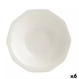 Assiette creuse Churchill Artic Céramique Blanc Vaisselle (6 Unités) (ø 21,5 cm) de Churchill, Plats et plateaux - Réf : S270...