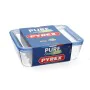 Lunchbox hermetisch Pyrex Pure Glass Durchsichtig Glas (2,6 L) (4 Stück) von Pyrex, Lagerung von Lebensmitteln - Ref: S270722...