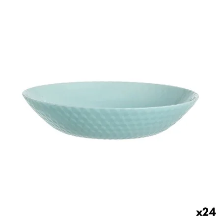 Deep Plate Luminarc Pampille Turquoise Glass (20 cm) (24 Units) by Luminarc, Plates and dishes - Ref: S2707293, Price: 53,49 ...