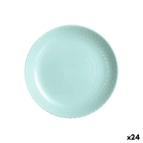 Dessert dish Luminarc Pampille Turquoise Glass (19 cm) (24 Units) by Luminarc, Plates and dishes - Ref: S2707301, Price: 46,8...