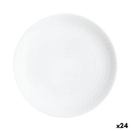 Dessert dish Luminarc Pampille White Glass (19 cm) (24 Units) by Luminarc, Plates and dishes - Ref: S2707303, Price: 53,72 €,...