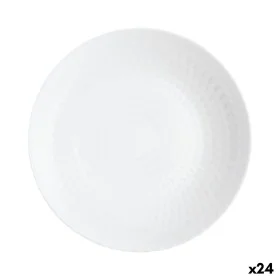 Plato Hondo Luminarc Pampille Blanco Vidrio (20 cm) (24 Unidades) de Luminarc, Platos y fuentes - Ref: S2707304, Precio: 56,9...