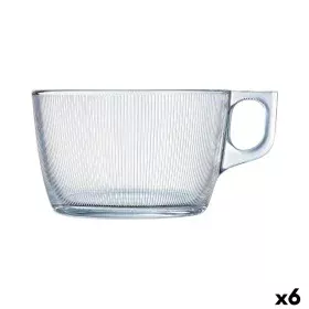 Taza Luminarc Stripy Grande Transparente Vidrio (500 ml) (6 Unidades) de Luminarc, Tazas - Ref: S2707381, Precio: 30,17 €, De...