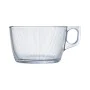 Cup Luminarc Stripy Large Transparent Glass (500 ml) (6 Units) by Luminarc, Cups - Ref: S2707381, Price: 30,17 €, Discount: %