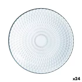 Plato Llano Luminarc Pampille Transparente Vidrio (25 cm) (24 Unidades) de Luminarc, Platos y fuentes - Ref: S2707453, Precio...