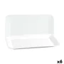 Fuente de Cocina Quid Basic Rectangular Cerámica Blanco (25,9 x 15 cm) (6 Unidades) de Quid, Platos y fuentes - Ref: S2707583...