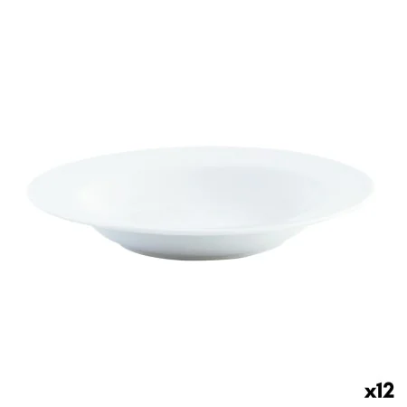 Plato Hondo Quid Basic Blanco Cerámica Ø 21,5 cm (12 Unidades) de Quid, Platos y fuentes - Ref: S2707597, Precio: 26,77 €, De...