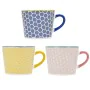 Taza Quid Pippa Multicolor Cerámica 350 ml (12 Unidades) de Quid, Tazas - Ref: S2707670, Precio: 35,45 €, Descuento: %