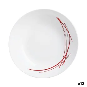 Deep Plate Arcopal Domitille Bicoloured Glass (20 cm) (12 Units) by Arcopal, Plates and dishes - Ref: S2707691, Price: 24,71 ...