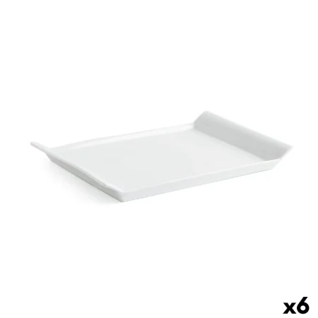 Plateau apéritif Quid Gastro Fresh 26 x 18 cm Céramique Blanc (6 Unités) de Quid, Plats et plateaux - Réf : S2707694, Prix : ...