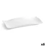 Flat plate Quid Gastro Fun 29,5 x 11 x 3 cm Ceramic White (6 Units) by Quid, Plates and dishes - Ref: S2707697, Price: 30,49 ...