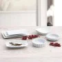 Assiette plate Quid Gastro Fun 29,5 x 11 x 3 cm Céramique Blanc (6 Unités) de Quid, Plats et plateaux - Réf : S2707697, Prix ...