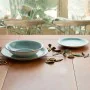 Assiette plate Quid Vita Aqua Turquoise Céramique Ø 27 cm (12 Unités) de Quid, Plats et plateaux - Réf : S2707705, Prix : 41,...