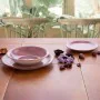 Deep Plate Quid Vita Peoni Ceramic Pink Ø 21,5 cm (12 Units) by Quid, Plates and dishes - Ref: S2707709, Price: 37,47 €, Disc...