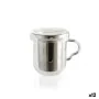 Cup with Tea Filter Quid Serenia Transparent Glass Stainless steel 350 ml (12 Units) by Quid, Cups - Ref: S2707734, Price: 12...