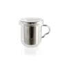 Tasse avec filtre pour infusions Quid Serenia Transparent verre Acier inoxydable 350 ml (12 Unités) de Quid, Tasses - Réf : S...