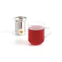 Tasse avec filtre pour infusions Quid Serenia Transparent verre Acier inoxydable 350 ml (12 Unités) de Quid, Tasses - Réf : S...