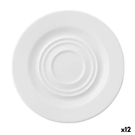 Plato Ariane Prime Desayuno Cerámica Blanco (Ø 15 cm) (12 Unidades) de Ariane, Tazas - Ref: S2707907, Precio: 19,34 €, Descue...