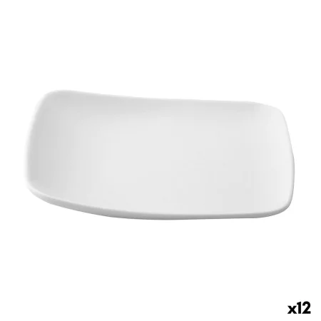 Dessert dish Ariane Vita Squared Ceramic White (20 x 17 cm) (12 Units) by Ariane, Plates and dishes - Ref: S2707924, Price: 5...