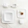 Dessert dish Ariane Vita Squared Ceramic White (20 x 17 cm) (12 Units) by Ariane, Plates and dishes - Ref: S2707924, Price: 5...