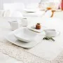 Dessert dish Ariane Vita Squared Ceramic White (20 x 17 cm) (12 Units) by Ariane, Plates and dishes - Ref: S2707924, Price: 5...