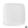 Piatto da pranzo Ariane Vital Square Quadrato Bianco Ceramica 30 x 22 cm (6 Unità) di Ariane, Piatti e teglie - Rif: S2707927...