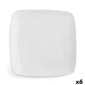 Assiette plate Ariane Vital Carré Céramique Blanc (30 x 22 cm) (6 Unités) de Ariane, Plats et plateaux - Réf : S2707927, Prix...