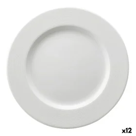 Prato de Sobremesa Ariane Orba Cerâmica Branco Ø 21 cm (12 Unidades) de Ariane, Pratos e fontes - Ref: S2707935, Preço: 52,19...