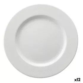 Plato Llano Ariane Orba Cerámica Blanco (Ø 27 cm) (12 Unidades) de Ariane, Platos y fuentes - Ref: S2707936, Precio: 62,24 €,...