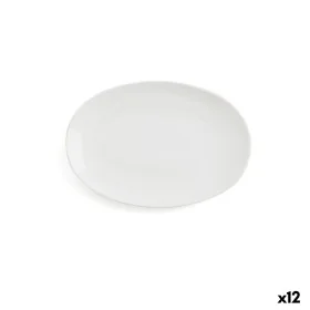 Recipiente de Cozinha Ariane Vital Coupe Oval Branco Cerâmica Ø 21 cm (12 Unidades) de Ariane, Pratos e fontes - Ref: S270794...