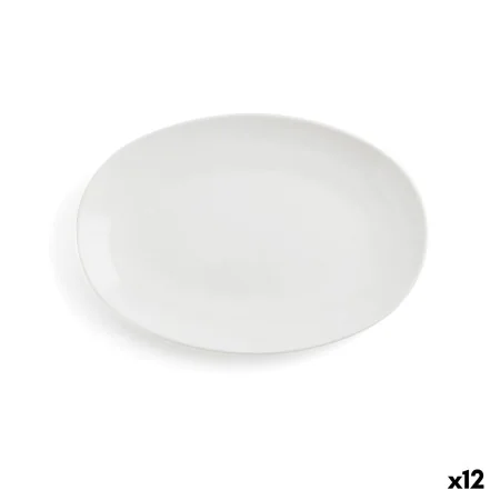 Recipiente de Cozinha Ariane Vital Coupe Oval Cerâmica Branco (Ø 26 cm) (12 Unidades) de Ariane, Pratos e fontes - Ref: S2707...