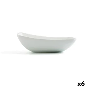 Tigela Ariane Vital Retangular Cerâmica Branco (24 cm) (6 Unidades) de Ariane, Travessas e taças - Ref: S2707959, Preço: 100,...