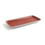 Fuente de Cocina Ariane Terra Rectangular Cerámica Rojo (36 x 16,5 cm) (6 Unidades) de Ariane, Platos y fuentes - Ref: S27079...