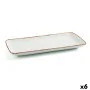 Fuente de Cocina Ariane Terra Rectangular Cerámica Beige (36 x 16,5 cm) (6 Unidades) de Ariane, Platos y fuentes - Ref: S2707...