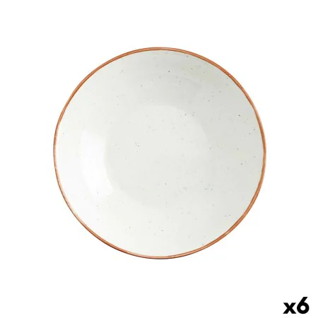 Assiette creuse Ariane Terra Céramique Beige (Ø 21 cm) (6 Unités) de Ariane, Plats et plateaux - Réf : S2707969, Prix : 53,39...