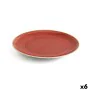 Plato Llano Ariane Terra Cerámica Rojo (24 cm) (6 Unidades) de Ariane, Platos y fuentes - Ref: S2707975, Precio: 45,18 €, Des...