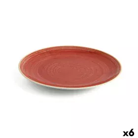 Plato Llano Ariane Terra Cerámica Rojo (24 cm) (6 Unidades) de Ariane, Platos y fuentes - Ref: S2707975, Precio: 42,79 €, Des...