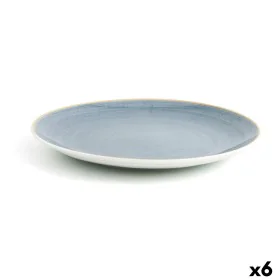 Plato Llano Ariane Terra Cerámica Azul (Ø 31 cm) (6 Unidades) de Ariane, Platos y fuentes - Ref: S2707994, Precio: 99,38 €, D...