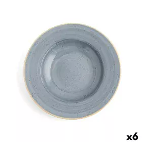 Assiette creuse Ariane Terra Céramique Bleu (Ø 26 cm) (6 Unités) de Ariane, Plats et plateaux - Réf : S2708001, Prix : 59,45 ...