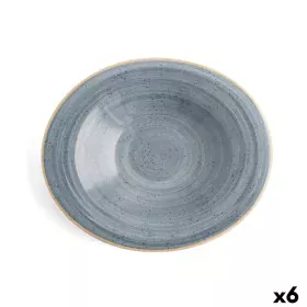 Plato Hondo Ariane Terra Cerámica Azul (Ø 29 cm) (6 Unidades) de Ariane, Platos y fuentes - Ref: S2708004, Precio: 120,90 €, ...