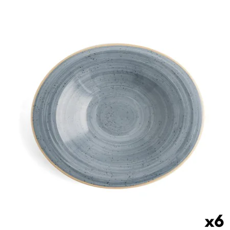 Assiette creuse Ariane Terra Céramique Bleu (Ø 29 cm) (6 Unités) de Ariane, Plats et plateaux - Réf : S2708004, Prix : 114,50...