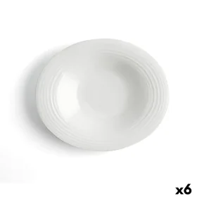 Assiette creuse Ariane A'bordo Céramique Blanc (Ø 29 cm) (6 Unités) de Ariane, Plats et plateaux - Réf : S2708007, Prix : 51,...