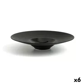 Prato Fundo Ariane Gourmet Cerâmica Preto (Ø 28 cm) (6 Unidades) de Ariane, Pratos e fontes - Ref: S2708011, Preço: 76,82 €, ...