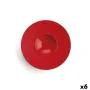 Piatto Fondo Ariane Antracita Ceramica Rosso (Ø 28 cm) (6 Unità) di Ariane, Piatti e teglie - Rif: S2708041, Prezzo: 76,82 €,...