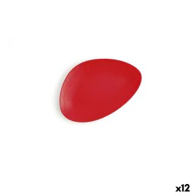 Piatto da pranzo Ariane Antracita Triangolare Rosso Ceramica Ø 21 cm (12 Unità) di Ariane, Piatti e teglie - Rif: S2708043, P...