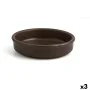 Casserole Anaflor Faïence Marron Ø 21 cm (3 Unités) de Anaflor, Terrines - Réf : S2708187, Prix : 41,62 €, Remise : %