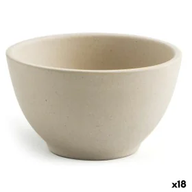 Bol Quid Mineral Céramique Beige (9 x 5 cm) (18 Unités) de Quid, Bols et tasses - Réf : S2708274, Prix : 90,75 €, Remise : %