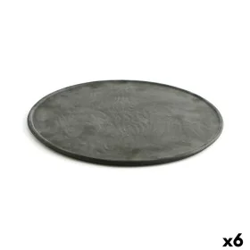 Bajo Plato Quid Mineral Gres Cerámica Negro Ø 33 cm (6 Unidades) de Quid, Platos y fuentes - Ref: S2708280, Precio: 93,87 €, ...